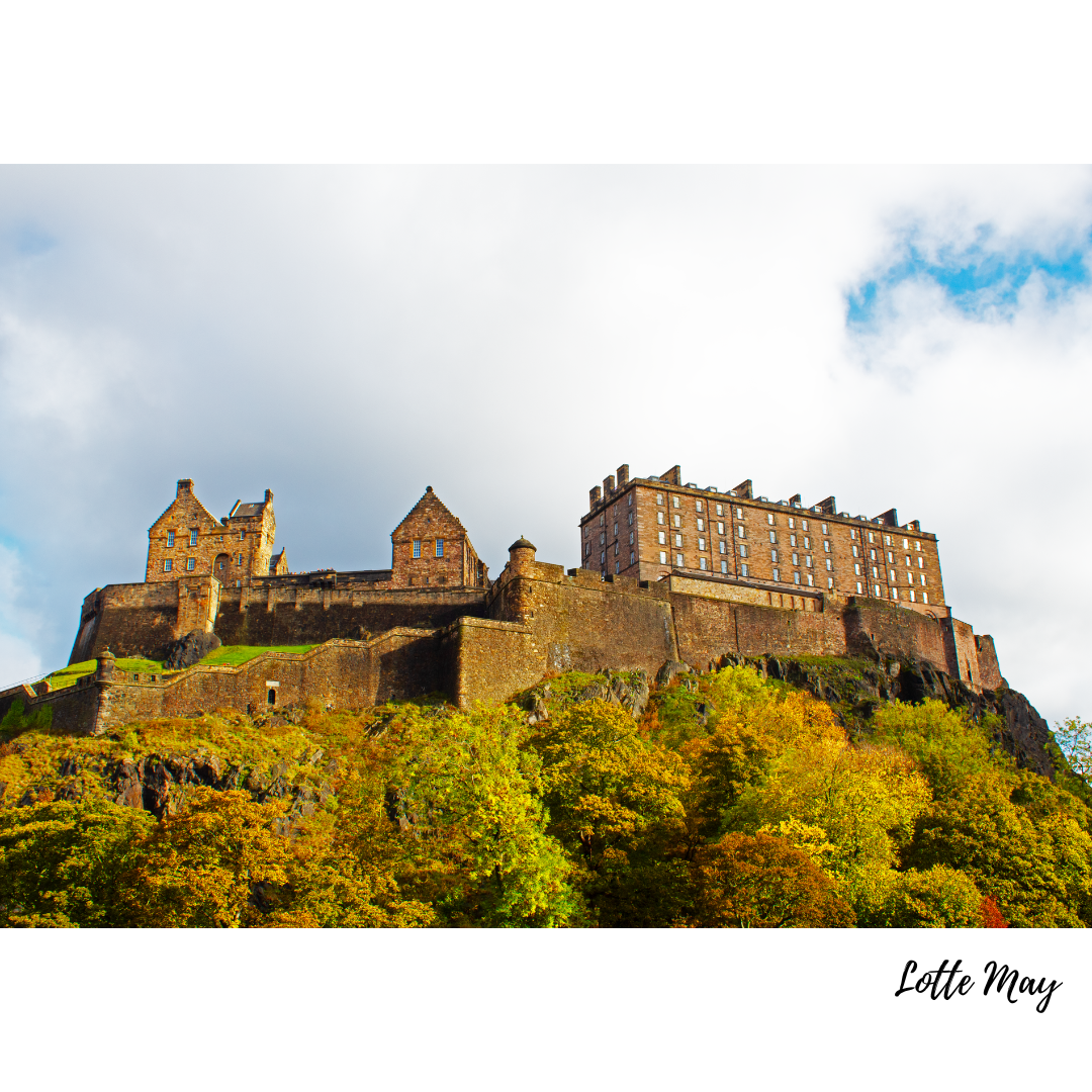 Edinburgh Castle under the Scottish Sun | Photo Print