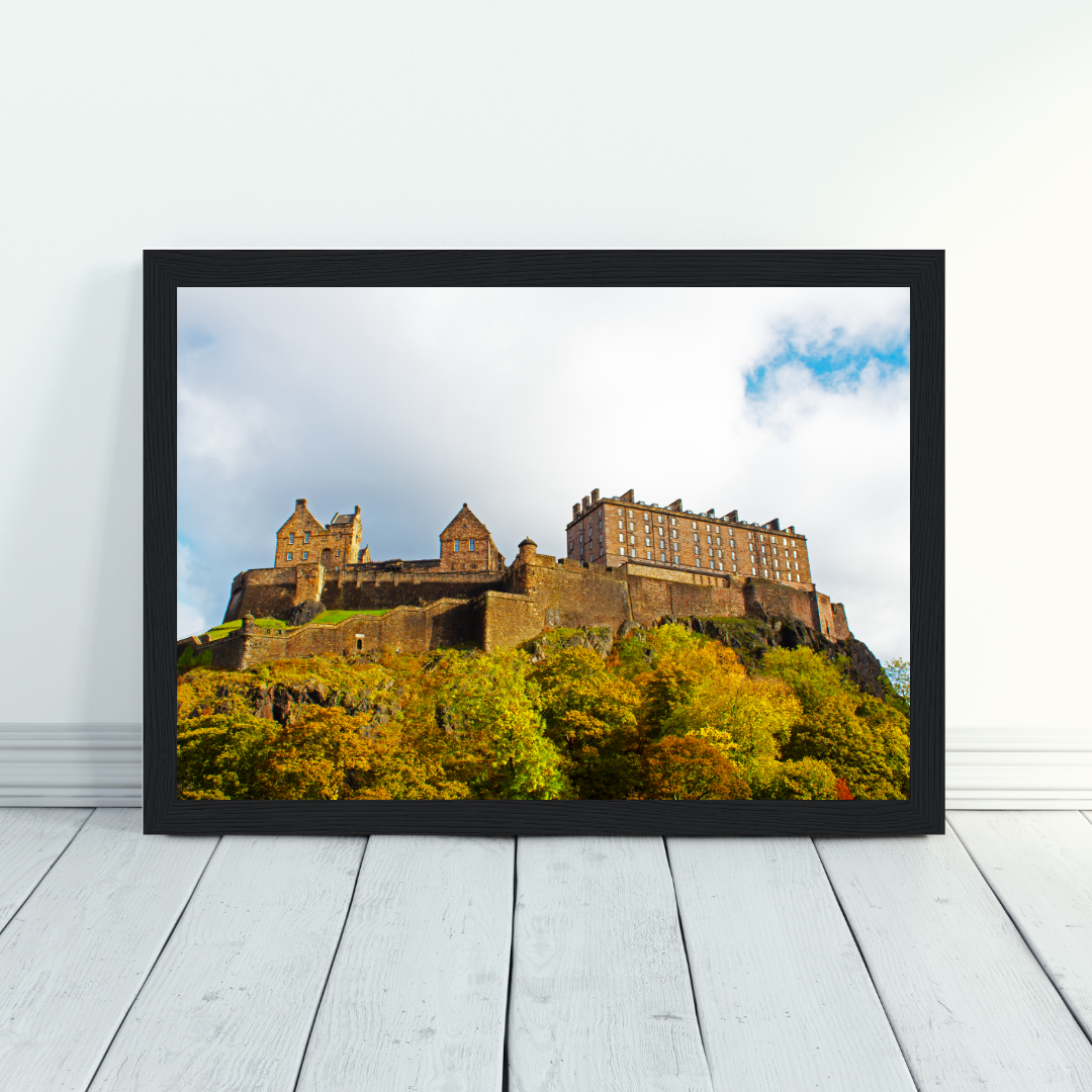 Edinburgh Castle under the Scottish Sun | Photo Print