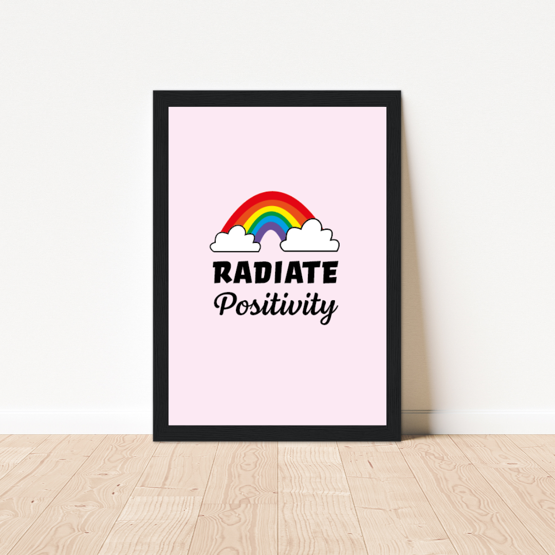 Chemo Gifts - graphic artist - Cancer Treatment Gifts - Chemotherapy & Radiotherapy - Framed wall art - Black Frame