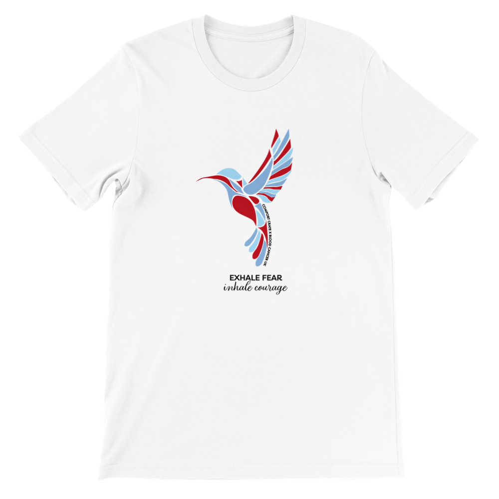 Exhale Fear • T-Shirt • Gifts for Cancer Patients