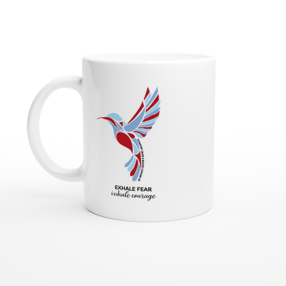 Exhale Fear • Mug • Gifts for Cancer Patients