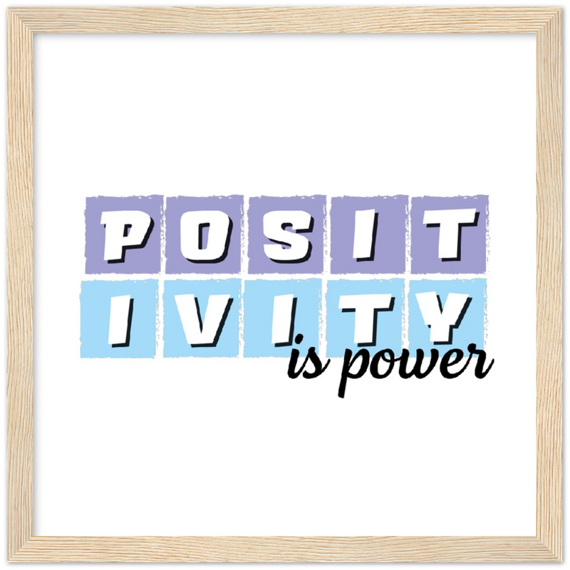 Chemo Gifts for Cancer Patients - framed prints for living room uk - Cancer Treatment Gifts  - Chemotherapy & Radiotherapy - Positivity quotes - Light brown Frame 