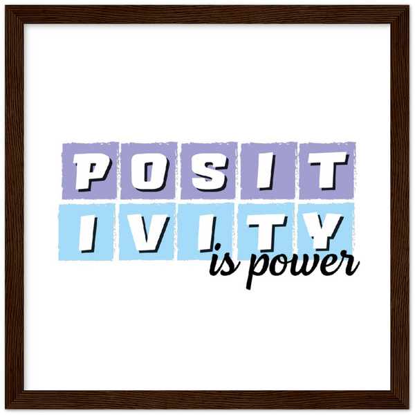 Chemo Gifts for Cancer Patients - framed prints for living room uk - Cancer Treatment Gifts  - Chemotherapy & Radiotherapy - Positivity quotes - Dark brown Frame 